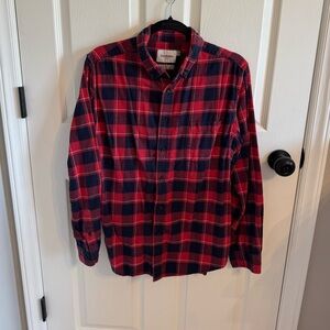 Men's flannel button down